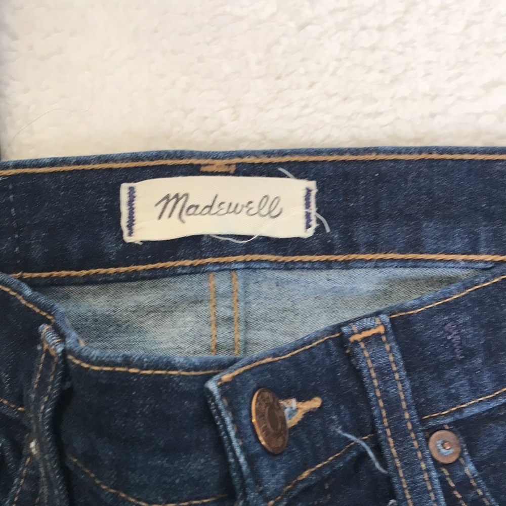 Madewell 10” High Rise Women's Blue Skinny Jeans - Picture 7 of 7